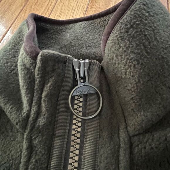 Barbour Men's Fleece Langdale Gilet Vest Black Size L Casual - Picture 6 of 16